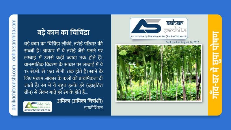 बड़े काम का चिचिंडा